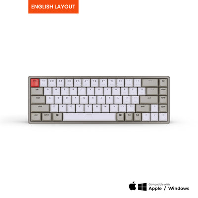 Keychron K6 Non-Backlight Wireless Mechanical Keyboard - Keychron
