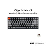 Keychron K2 V.2 Wireless Mechanical Keyboard (Non-Hot-swappable) - Keychron